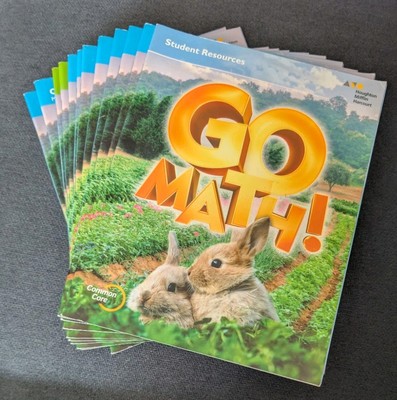 COMMON CORE GO MATH! GRADE K 12 BOOKS STUDENT RESOURCES THROUGH CHAPTER 12