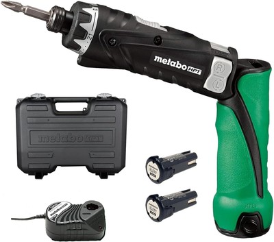 Metabo HPT Cordless Screwdriver Set, 3.6V, Precision Set Green 