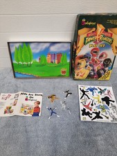 Lot Of 2 Vintage Colorforms Mighty Morphin Power Rangers Play Set