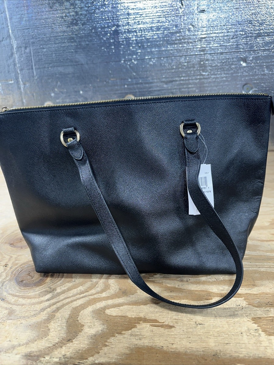 Coach Gallery Tote Shoulder Bag - Black for sale online | eBay