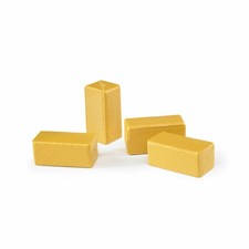 Bruder Agriculture Square Bale Set of 4 Square Ball Hay Bale Toy