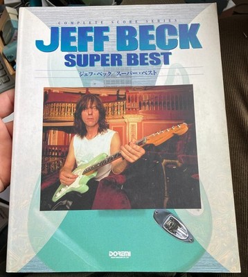 Jeff Beck Super BEST JAPAN BAND SCORE GUITAR TAB FACES