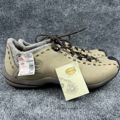 Timberland Smartwool Waterproof Vibram Hiking Shoes Womens 8 M Tan