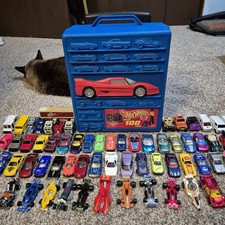Hot Wheels 63 Car Lot With Carrying Case