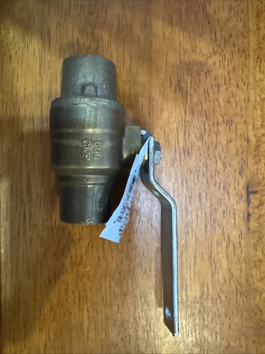 Apollo Valves Manual 2-Way Ball Valve,Sweat,Brass 77FLF20401 Apollo Valves