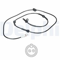 ABS Sensor Raddrehzahl Delphi SS20598 FüR Stilo Fiat Punto VAN Multi Wagon 16V