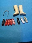 Vintage Mattel Barbie Skipper Doll Shoes Boots And Hair Band