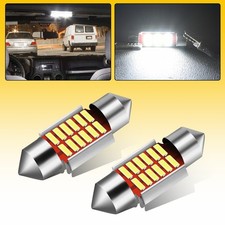 AUXITO 31MM C5W Festoon LED Map Trunk Bulbs Light 6000K Error White Free Canbus