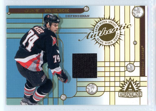 2002 Private Stock Adrenaline JAY McKEE Game Used Jersey Card #4