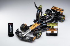 Minichamps 1/64 McLaren MCL39 Lando Norris 2025 British GP Winner w/ Figure Set