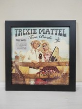 Trixie Mattel Two Birds, One Stone Vinyl Record Factory Sealed Framed