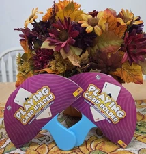 2  Playing Card Holders For ALL Ages - NEW