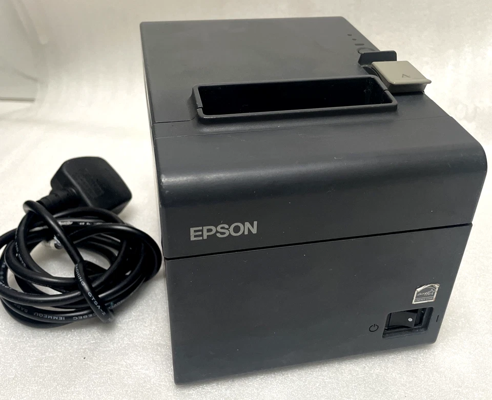 Epson TM- T20 M249A USB Thermal Receipt Printer for POS System with UK Plug - Image 2 of 4