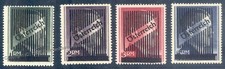 Austria Germany 1945 Hitler Head Unissued Va-Vd 1945 OP Set MNH Photo  Ce 109426