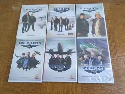 Ice Pilots NWT - All The Complete Seasons 1, 2, 3 ,4 ,5 ,6  New Sealed DVDs