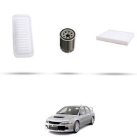 Hoffcar Set Service - 3 Filter Kompatibel Mit Mitsubishi Lancer Viii 1.8 Mive