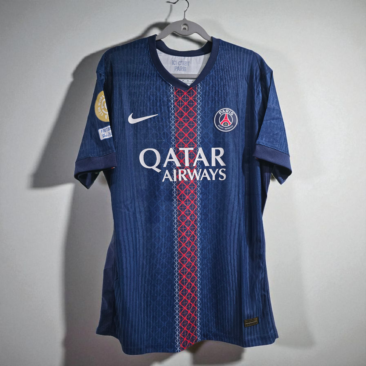 PSG - PARIS SAINT-GERMAINT F.C. HOME 2025 - D.DOUÉ # 14 - 2XL (Run