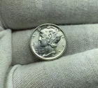 1945-P Mercury Dime 10c BU Uncirculated Coin  90% Silver O424