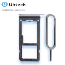 Tiroir Carte Dual SIM (SIM Card Tray) Samsung Galaxy S8 / S8 Plus - Orchidée