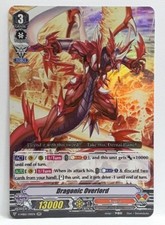 Bushiroad Cardfight Vanguard V Series Dragonic Overlord V-MB01/010EN RR N-Mint