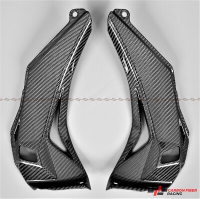 2016-2020 Kawasaki Ninja ZX-10R Dash Panels - 100% Carbon Fiber