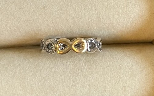 PANDORA Two-Tone Silver \u0026 14k Yellow 
