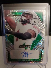 2021 PANINI LEAF FLASH RC #PA-JH3 RARE GREEN JAYCEE HORN SSP /25!