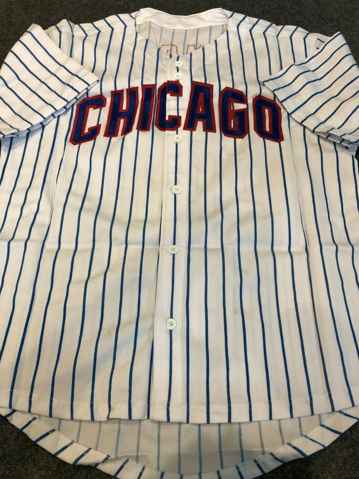CHICAGO CUBS ALBERT ALMORA JR. AUTOGRAPHED SIGNED JERSEY PSA COA - Image 3 of 3