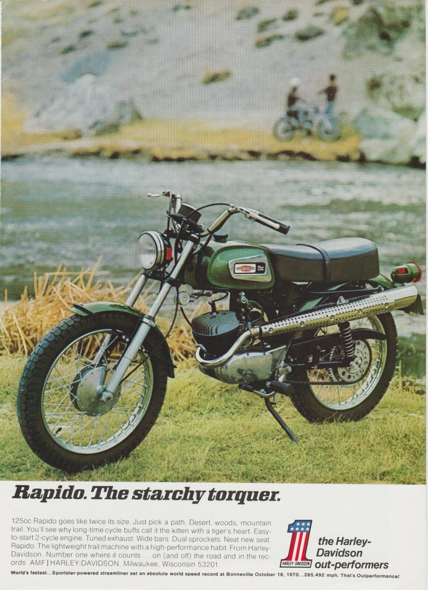 Harley davidson rapido 125 deals