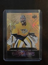 2020-21 UD Extended Dazzlers Orange Parallel Pekka Rinne #DZ-125 Nashville