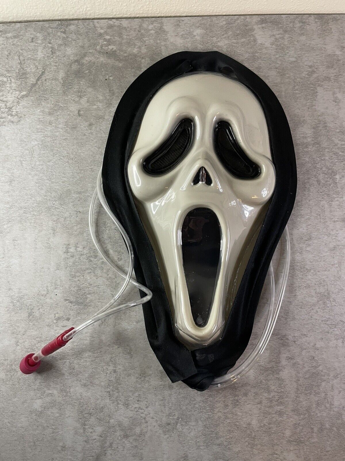 Hooded Dripping Bleeding Ghost Face® Mask from SCREAM - Cappel's