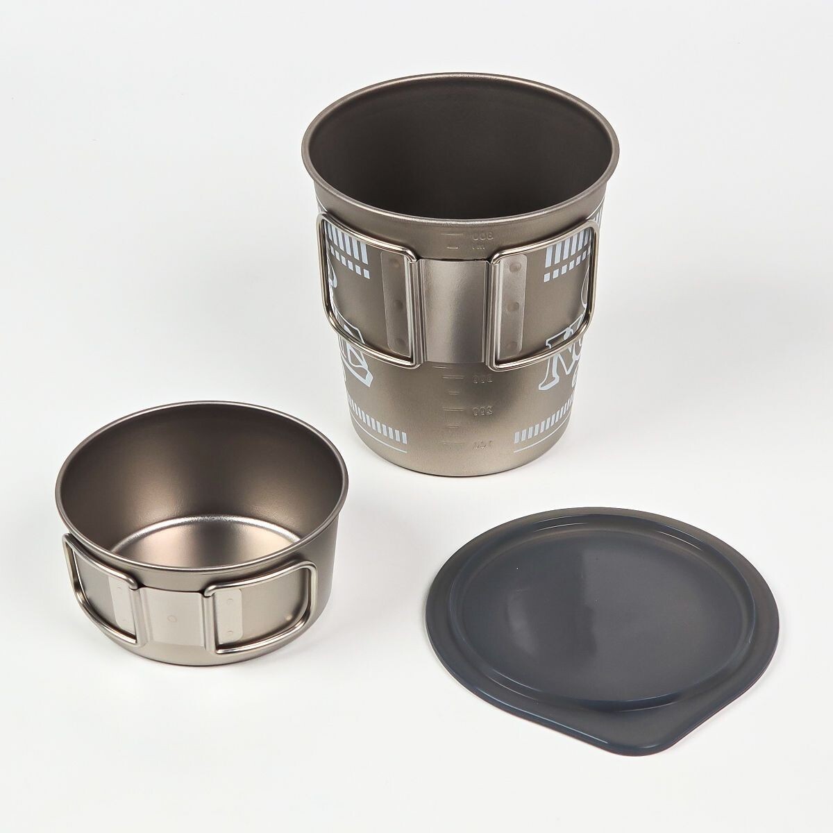 snowpeak×NISSIN チタンクッカー Snow Peak Nissin Cup Noodle Titanium Cooker Set 800ml Camp