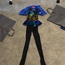 Jazz Child Medium Sparkly Outfit