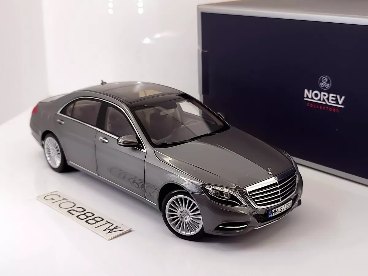 Norev 1:18 scale Mercedes-Benz S-Class Sedan 2013(W222/V222) Silver Grey  Met.