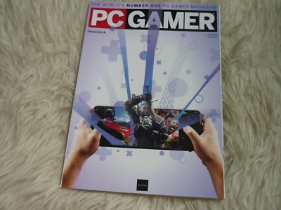 Magazine New subscribers cover PC GAMER 368 APRIL 2022 STEAMDECK