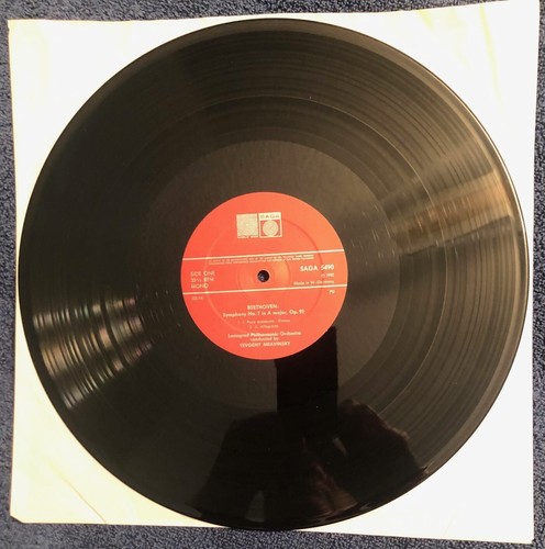 Leningrad Philharmonic Orchestra -'Beethoven - Symphony No 7 in A Major' vinyl - Picture 3 of 3