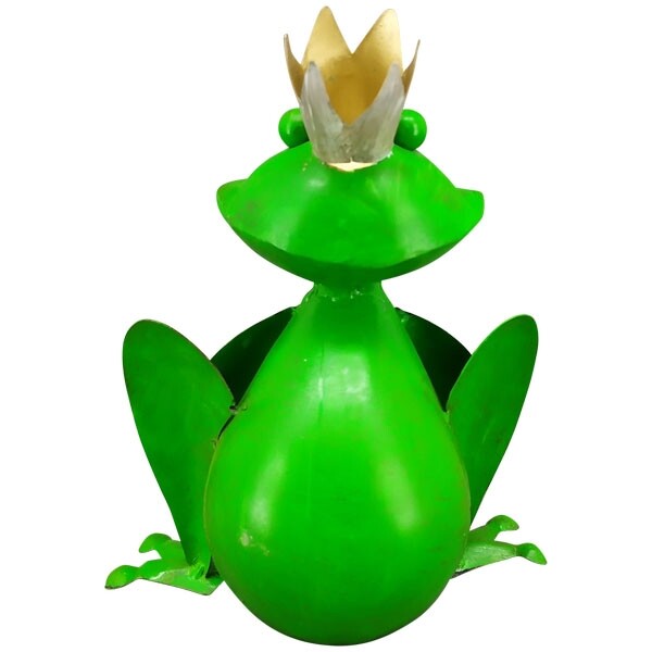 Gebrüder Lomprich Steinfrosch 'kiss Me' – Lustiger Garten-Deko Frosch Aus Edelstahl & Granit