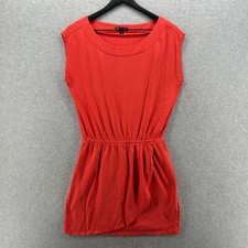 Gap Dress Womens Size Small Red Sleeveless Pullover A Line Cotton