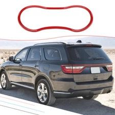 Interior Dash Instrument Panel Overlay Accessories for Dodge Durango 2011+ Red