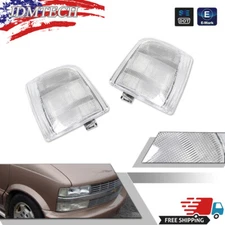 Corner Side Marker Signal Parking Light Lamp Pair Set for 95-05 Chevy Safari Van