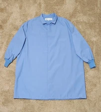 Regent Lab Coat Unisex blue size XXXL New without tags with snaps and cuffs