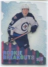 2016-17 Upper Deck Rookie Breakouts Patrik Laine RC 014/100 Winnipeg Jets #RB27