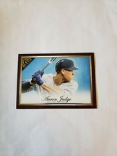 2019 Topps Gallery Wood Frame Aaron Judge