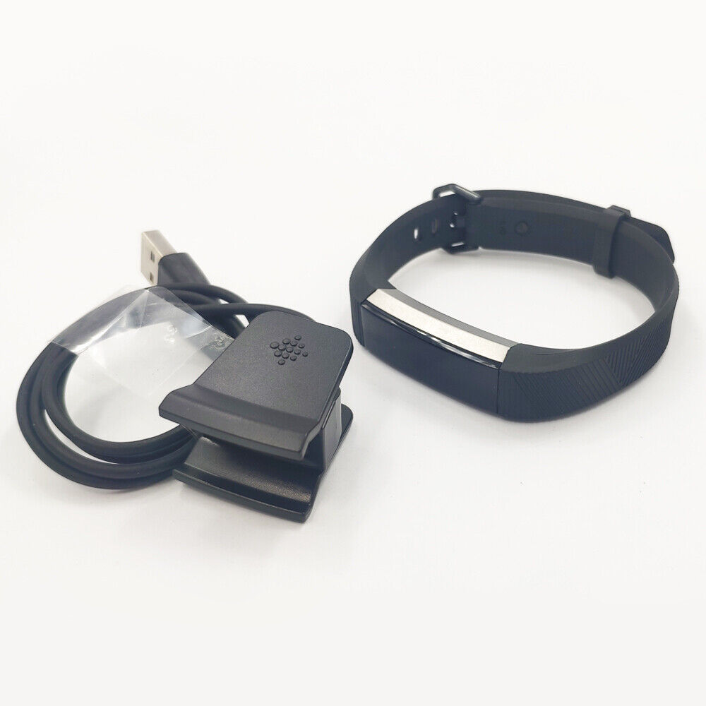 Fitbit Alta HR Fitness Wristband Activity Tracker Black Small