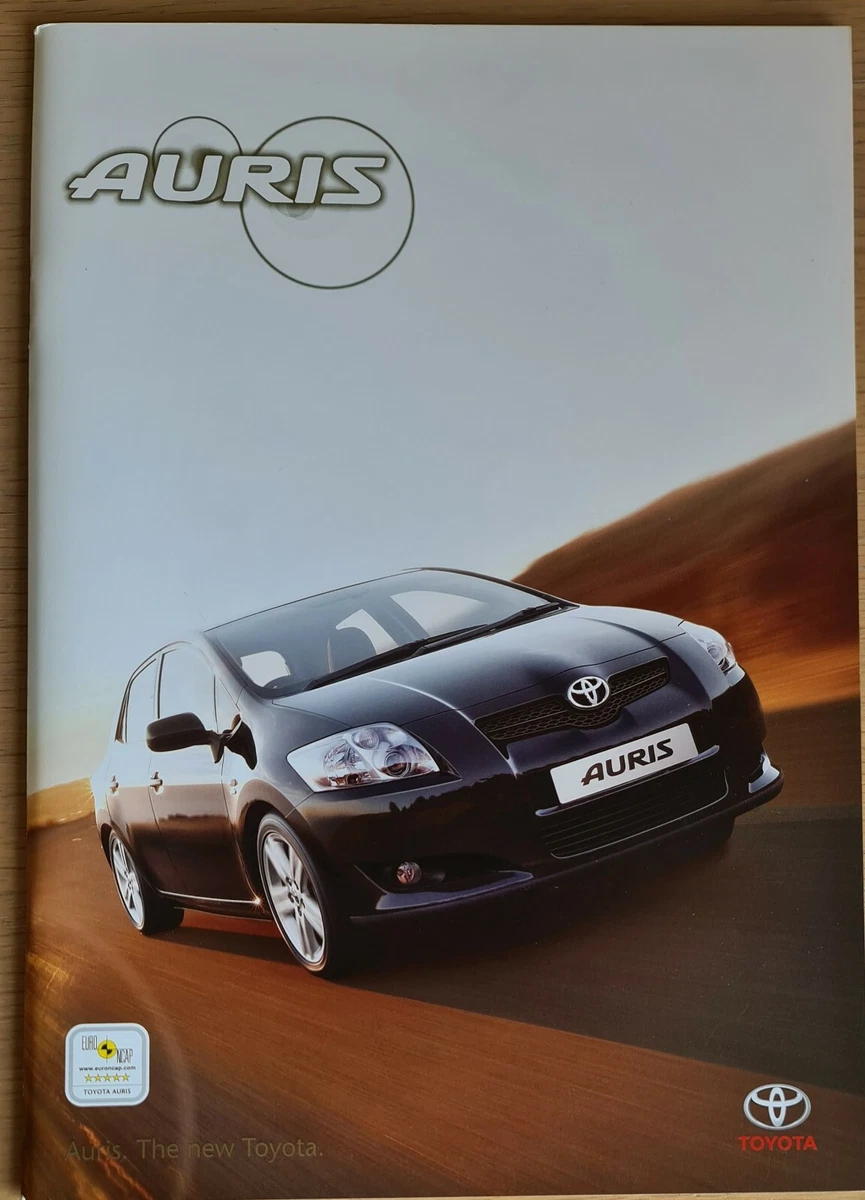 Toyota Auris 60 page Sales Accessories Brochure Jan 07 eBay
