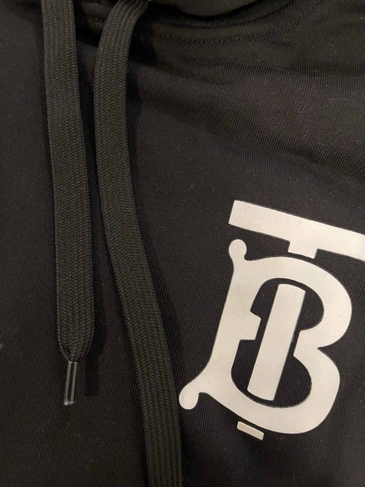 Authentic BURBERRY TB Monogram Black Sweatshirt, … - image 7
