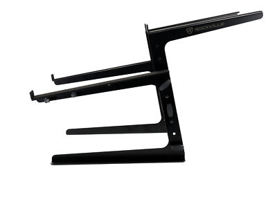 Supporto Rockville A Doppia Mensola Per Laptop E Controller | Per Nektar Impact LX25 + Tastiera