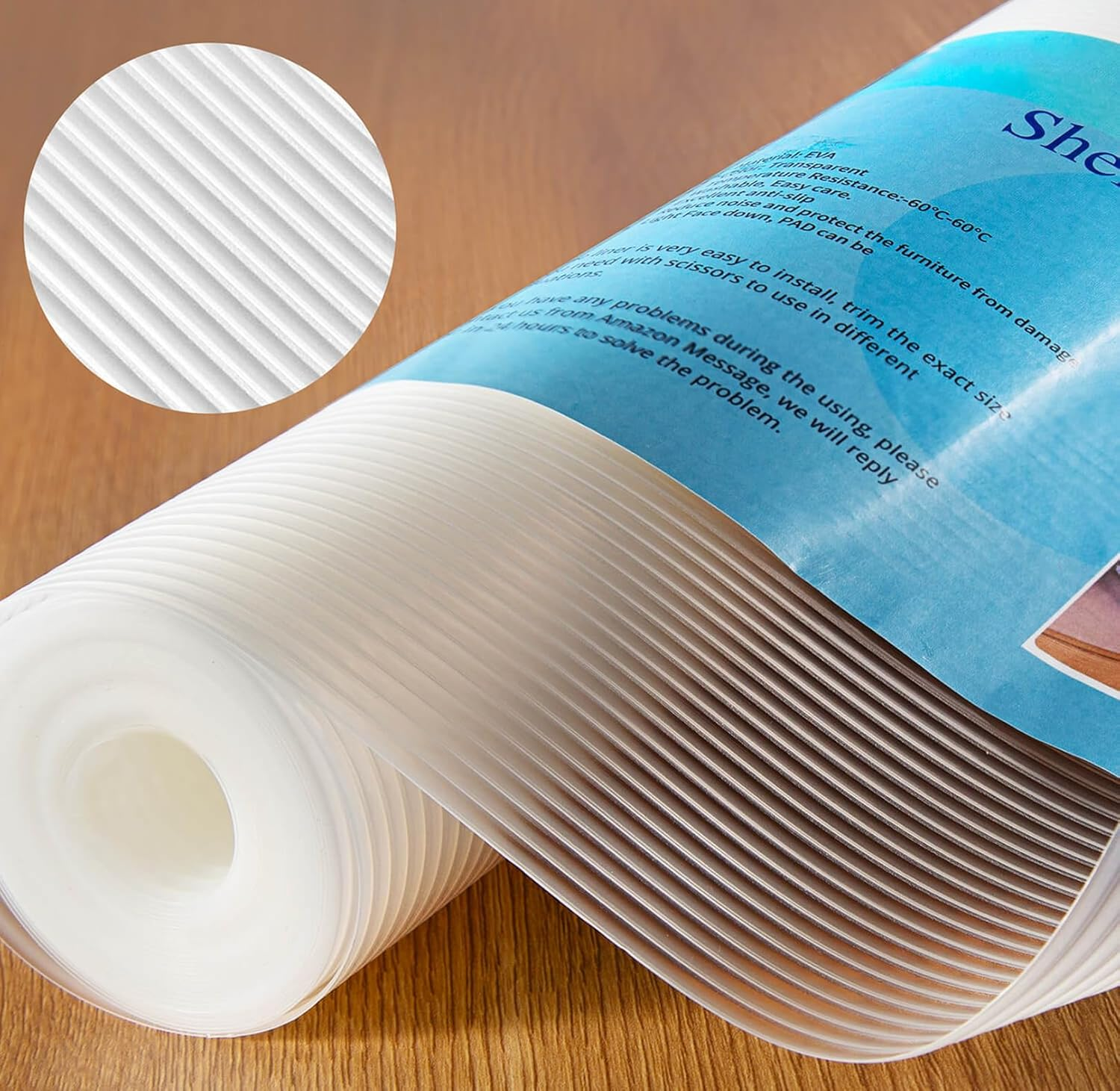 Non-slip 12x20ft washable oil-proof kitchen shelf liner for cabinets-image