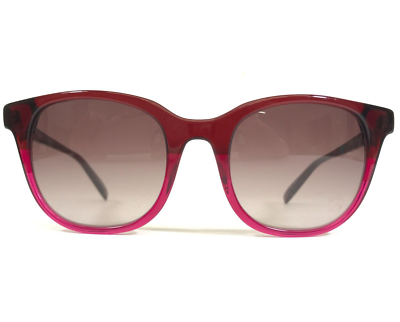 Eddie Bauer Sunglasses EB32812 BU Burgundy Red Clear Pink with Red Lenses Eddie Bauer Eddie Bauer Sunglasses EB32812 BU Burgundy Red  main image 3