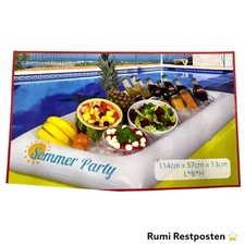 Aufblasbarer Getr&auml;nkehalter Schwimmender Poolbar Snackhalter Pool Party